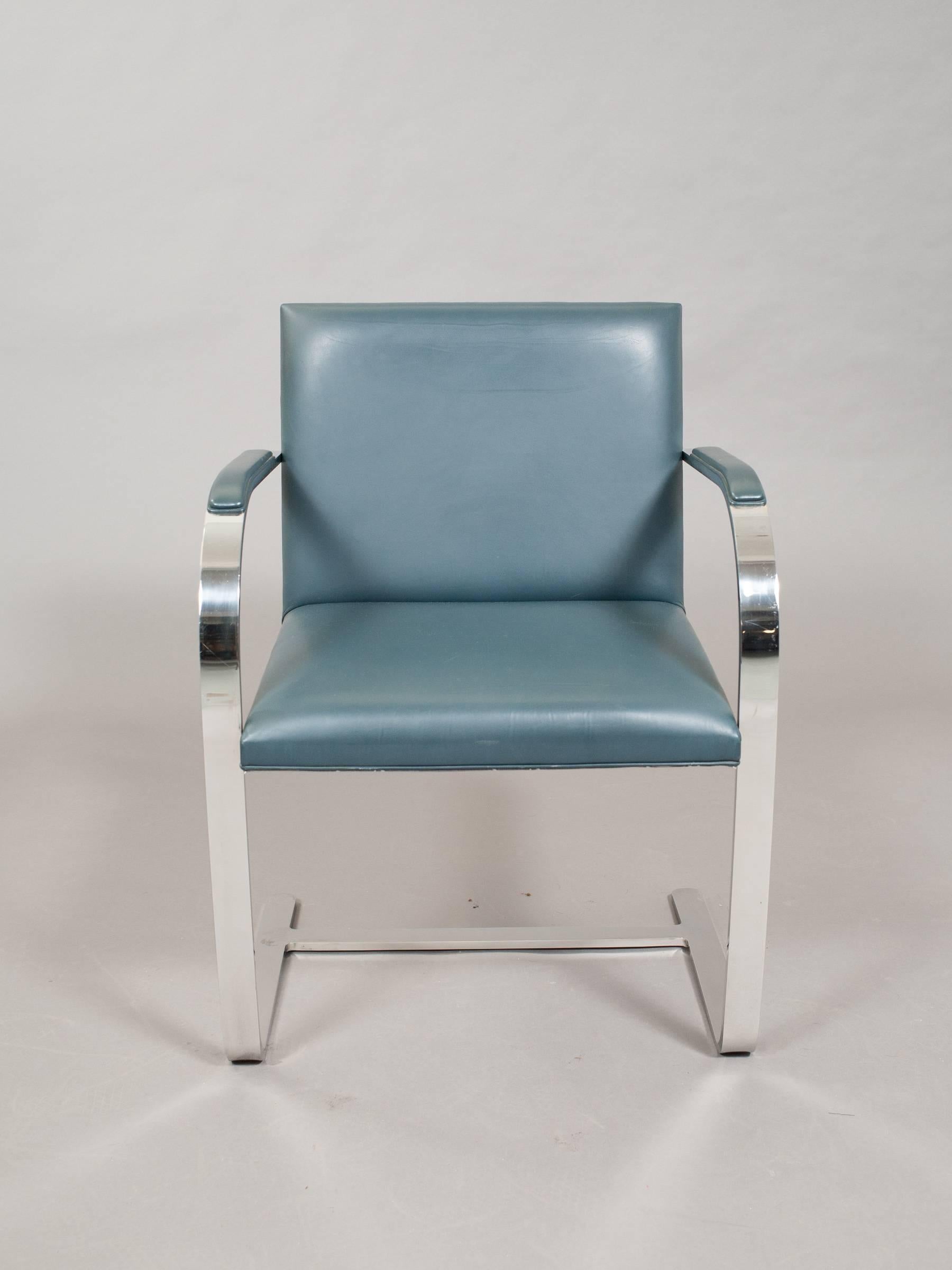 Mid-Century Modern Mies van der Rohe Brno Chairs for Knoll International
