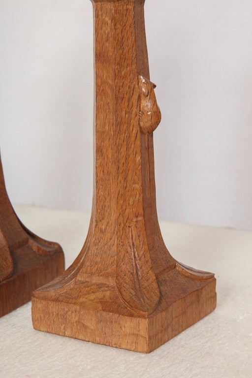 Great Britain (UK) Mouseman Table Lamps