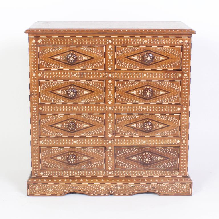 Pair of MidCentury Syrian Chests of Drawers at 1stDibs