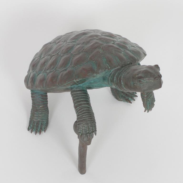 Limited Edition Frank Fleming Bronze Turtle at 1stDibs