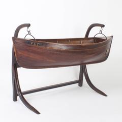 Antique Boat Model Bassinet