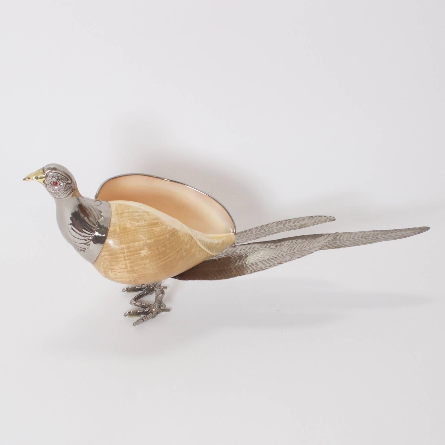 Italian Mid-Century Binazzi Style Bird Sculpture