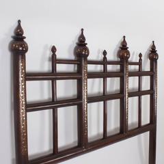 Vintage Queen-Size Indian Headboard