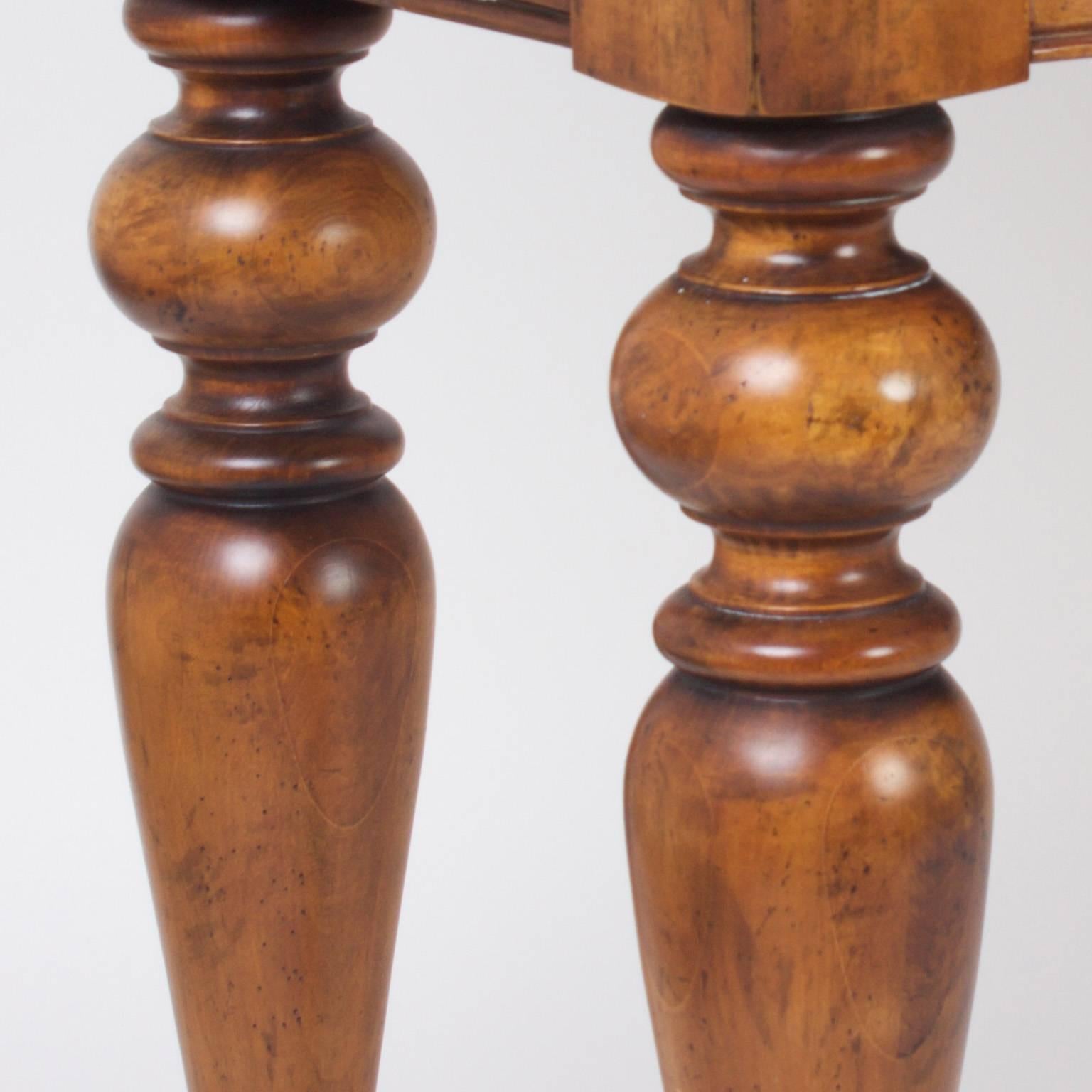 20th Century Three-Drawer Sideboard or Server in Walnut