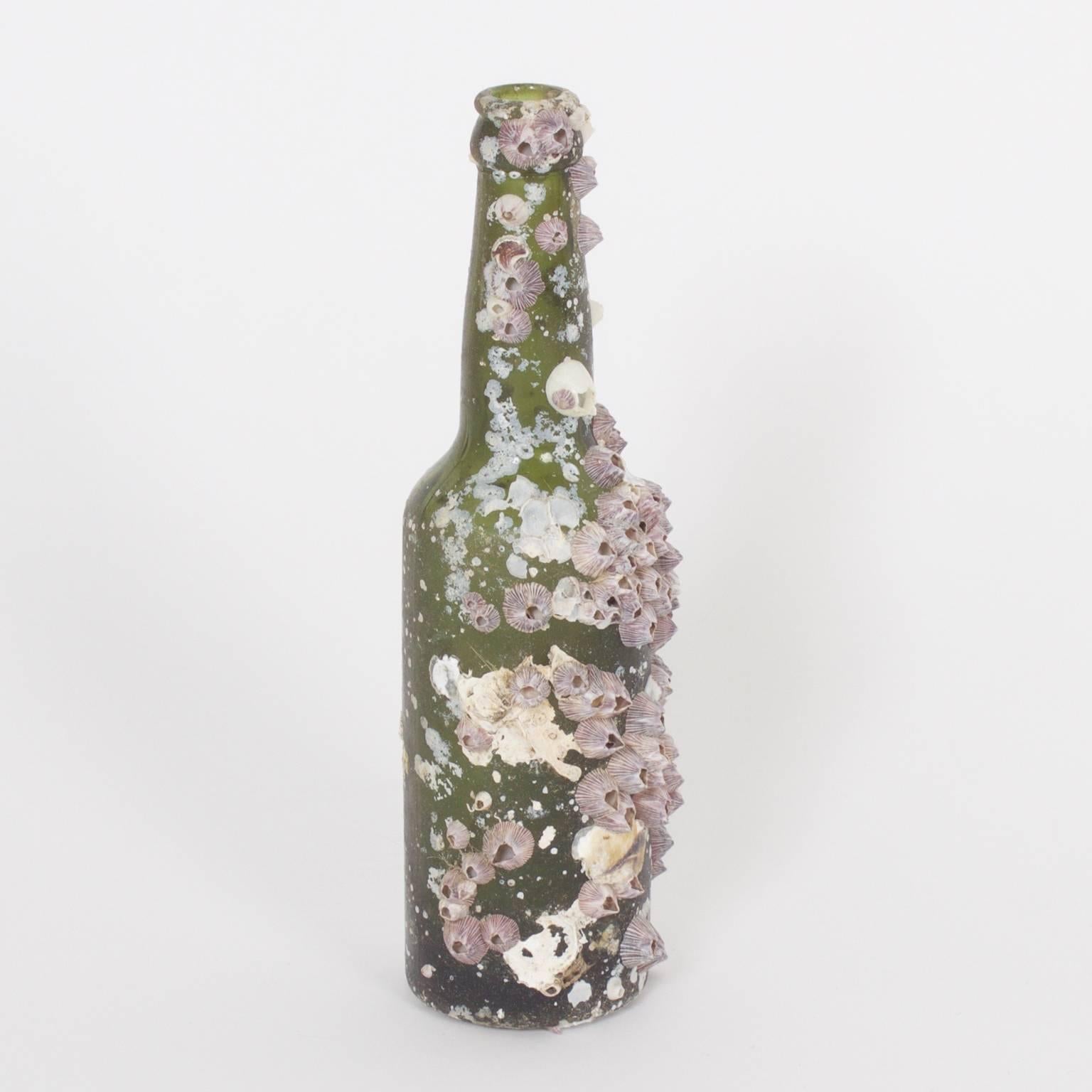 barnacle encrusted bottle