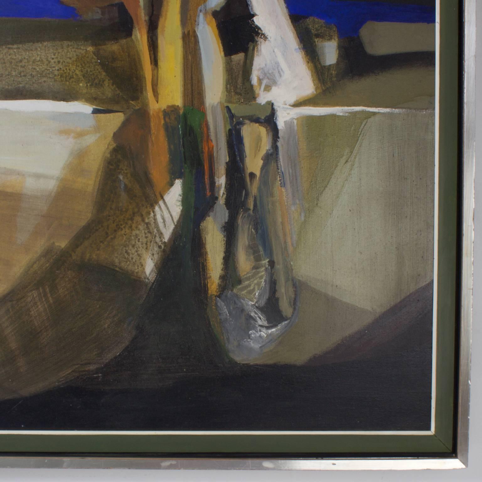 20th Century Mid-Century Abstract Painting by Russell Keeter