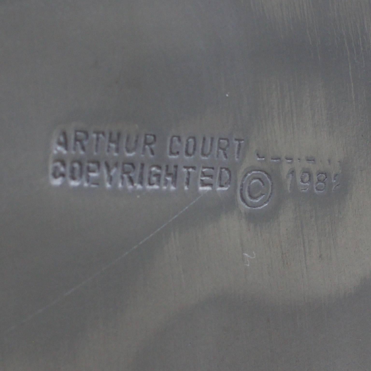 Amusing Arthur Court Warthog Wine Cooler In Excellent Condition In Palm Beach, FL