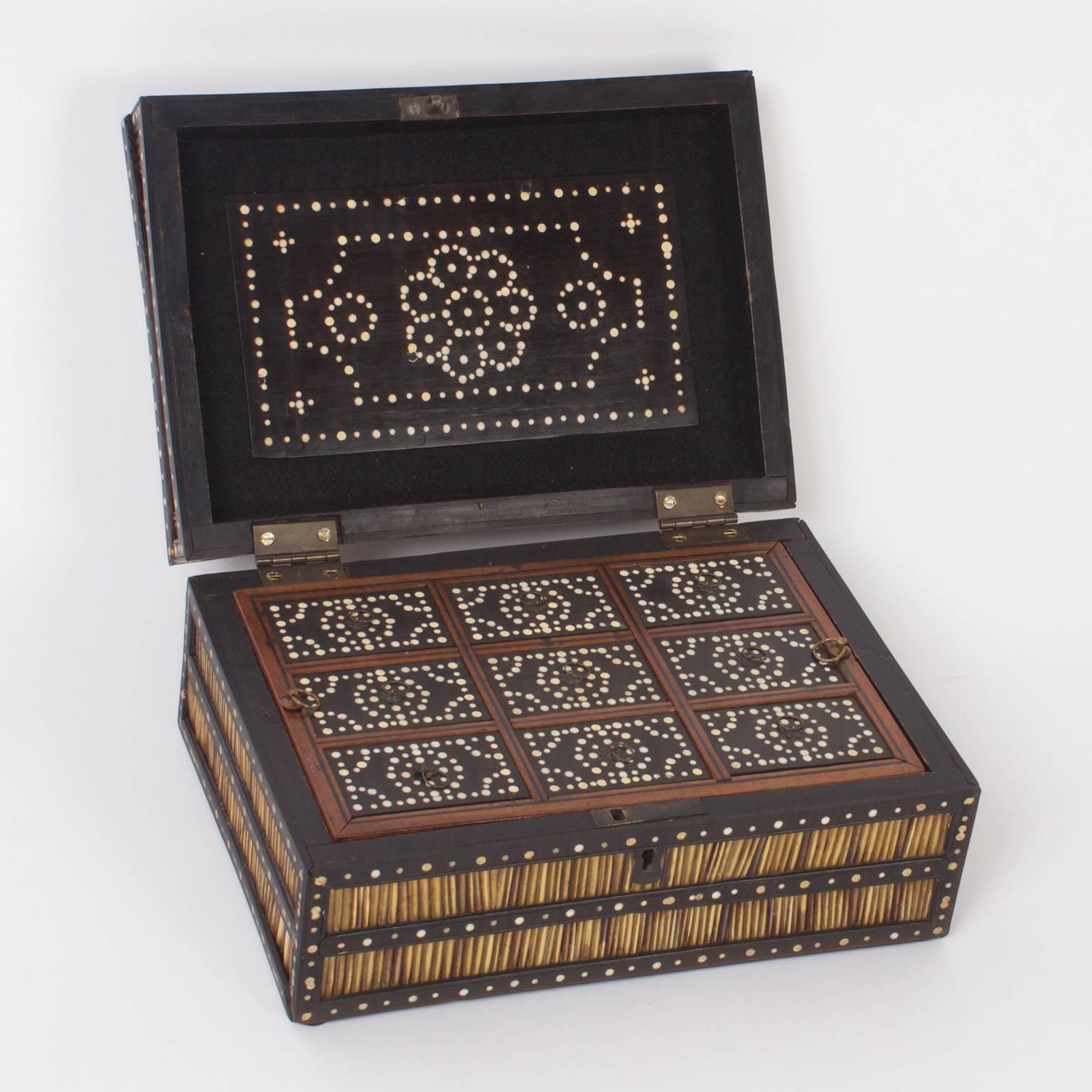porcupine quill boxes history
