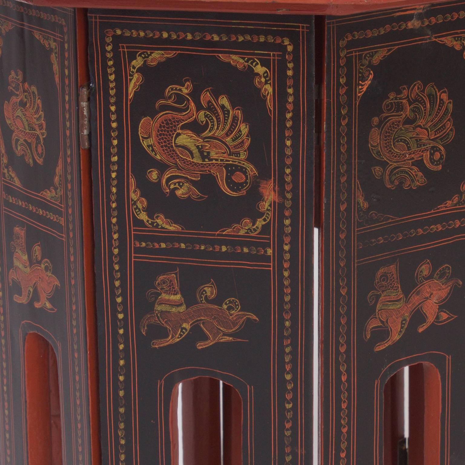 Rare Pair of Burmese End Tables 1