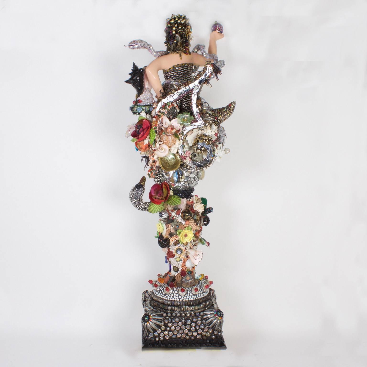 20th Century Larger Than Life Extravagant Folk Art Sculpture For Sale