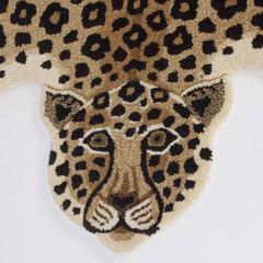 Whimsical Leopard Patterned Rug