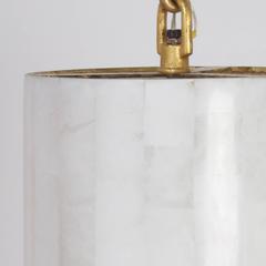 Chic Modern Tessellated Pencil Pendant