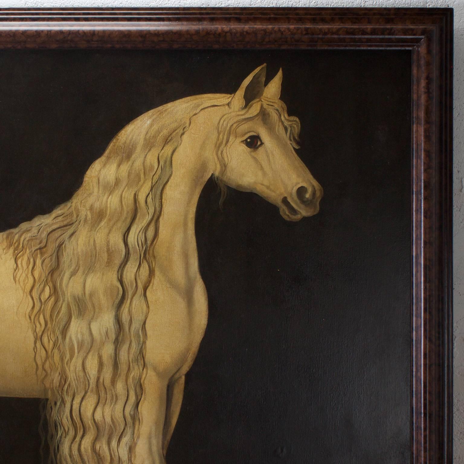 andalusian horse painting
