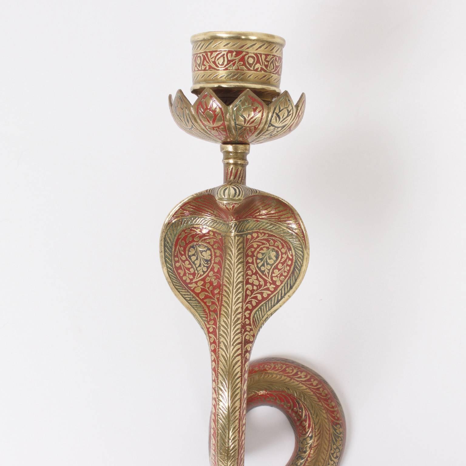 snake wall sconce