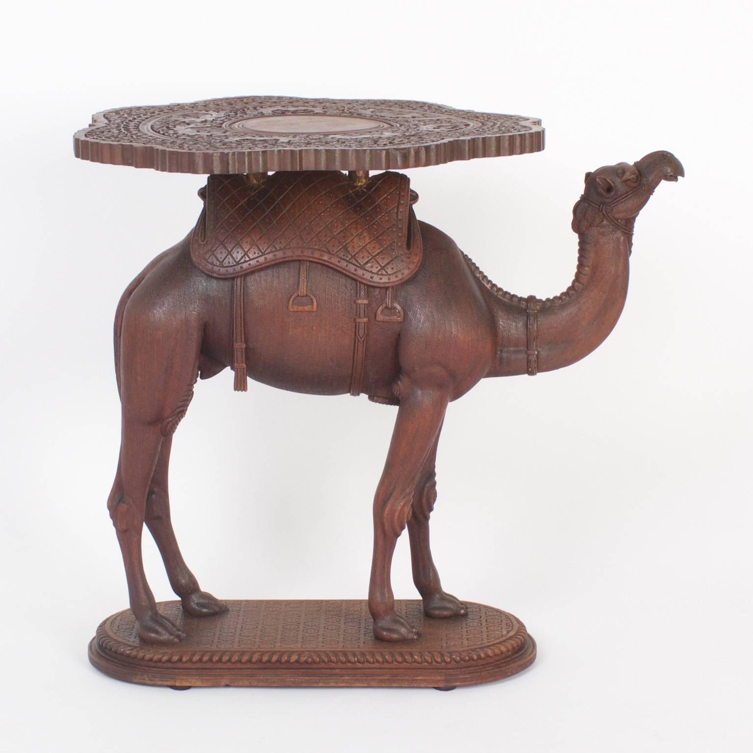 camel coffee table