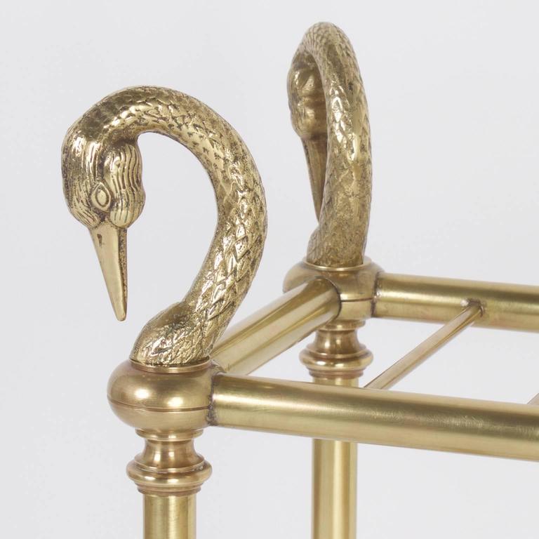 Edwardian Brass Cane Stand at 1stDibs