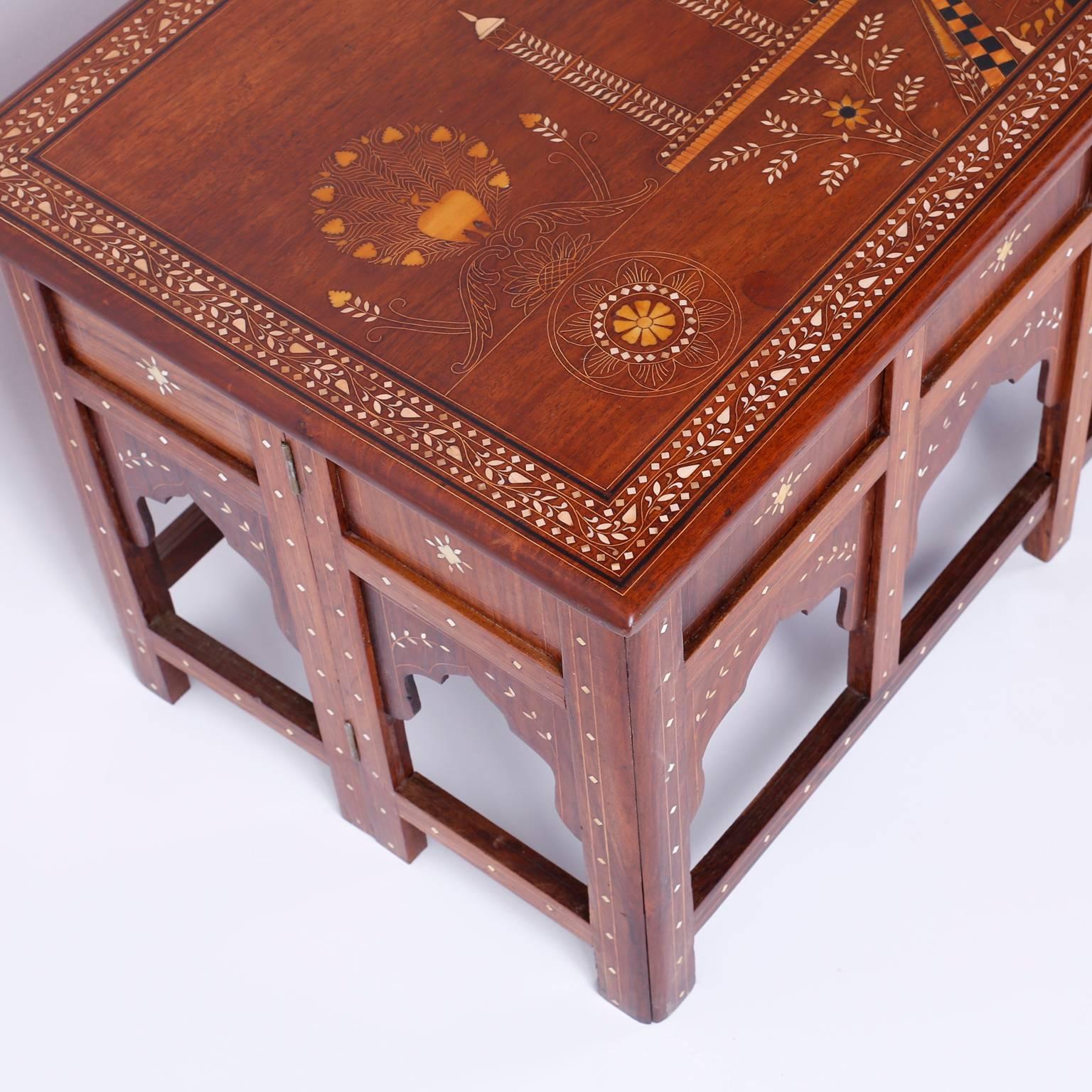 Anglo-Indian Antique Anglo Indian Mahogany Coffee Table
