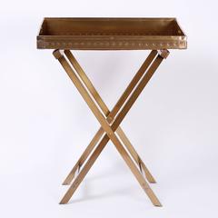 Campaign Style Foldable Bar or Tray