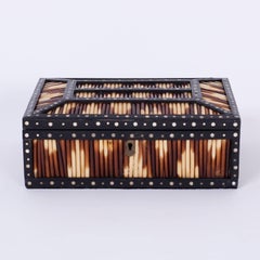 Antique Anglo-Indian Quill Box