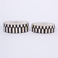 Pair of Asian Lidded Boxes