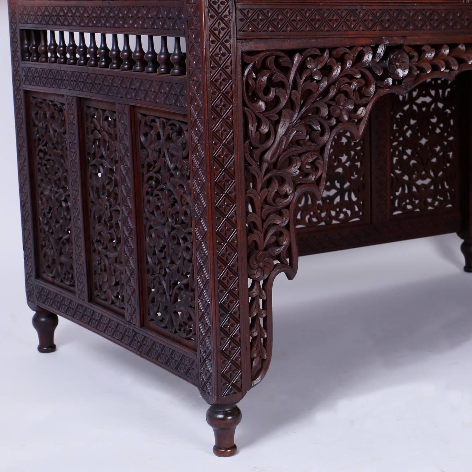 19th Century Anglo Indian Desk 1