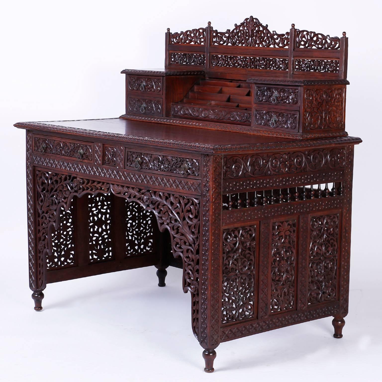 19th Century Anglo Indian Desk For Sale At 1stdibs