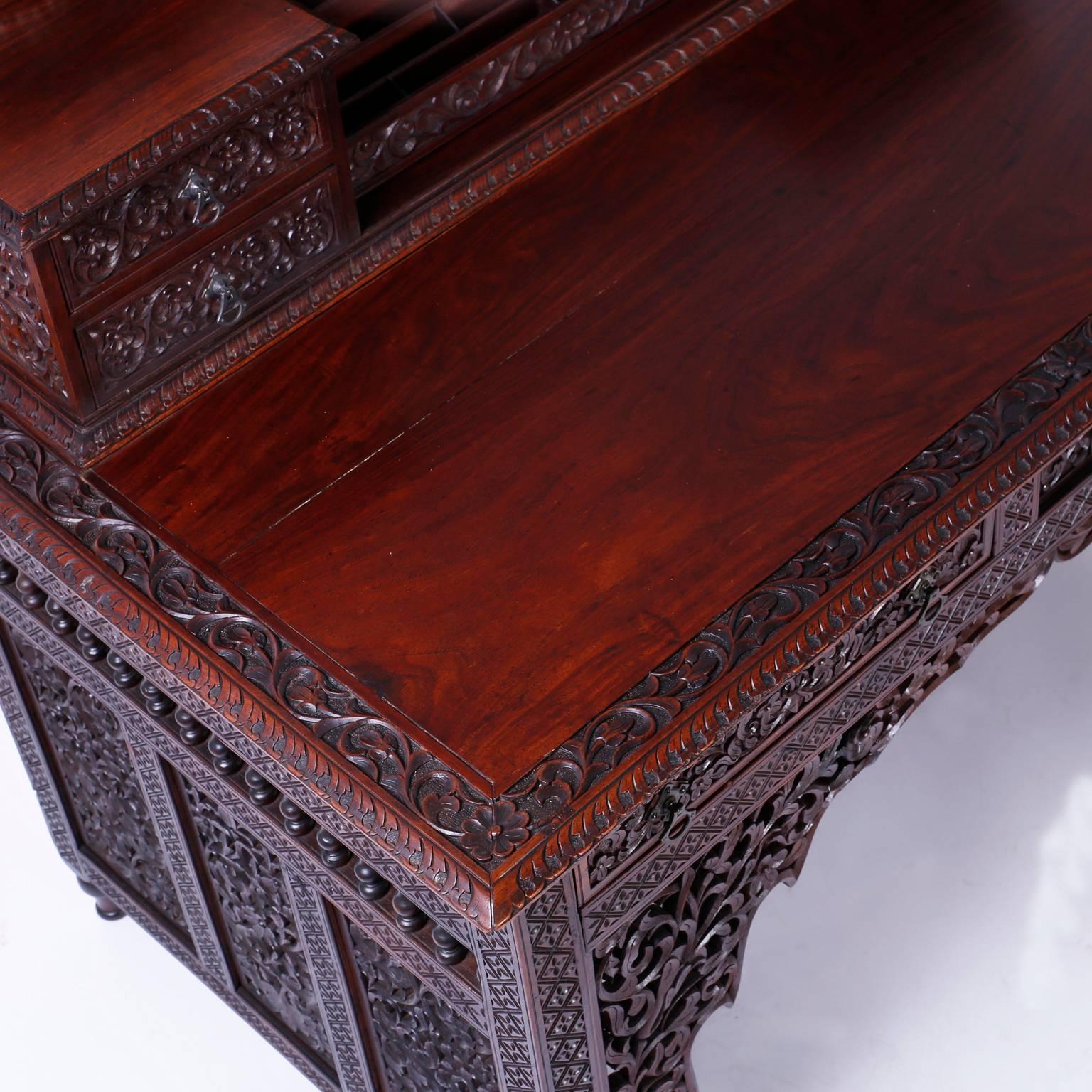 19th Century Anglo Indian Desk 2