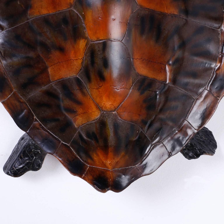 resin turtle statue
