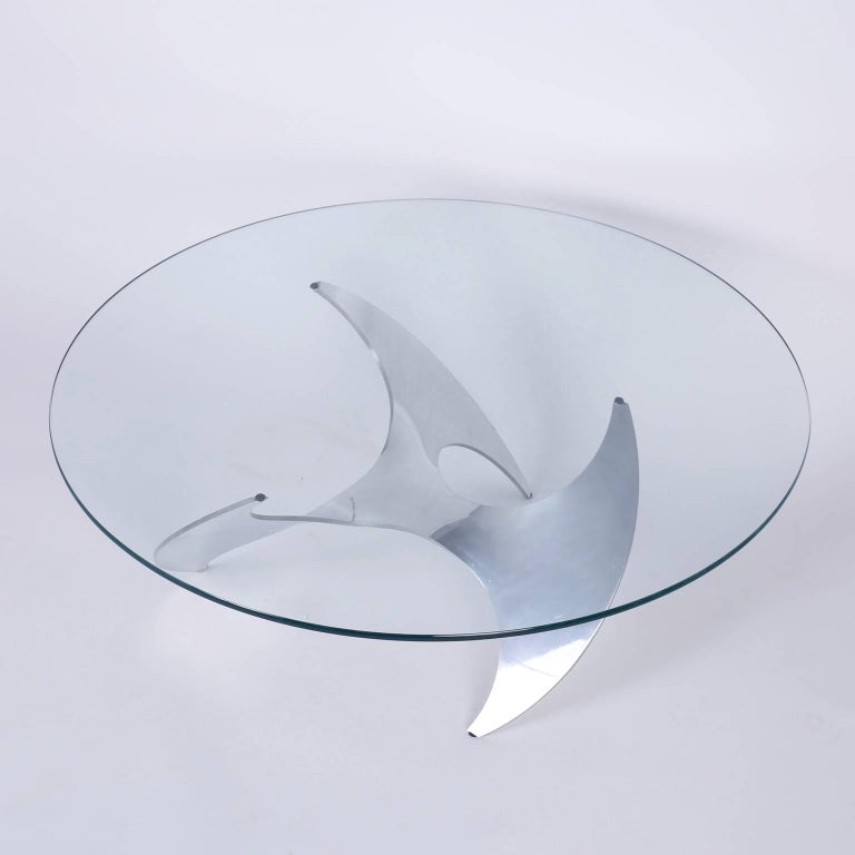 Midcentury Propeller Coffee Table For Sale at 1stDibs propeller