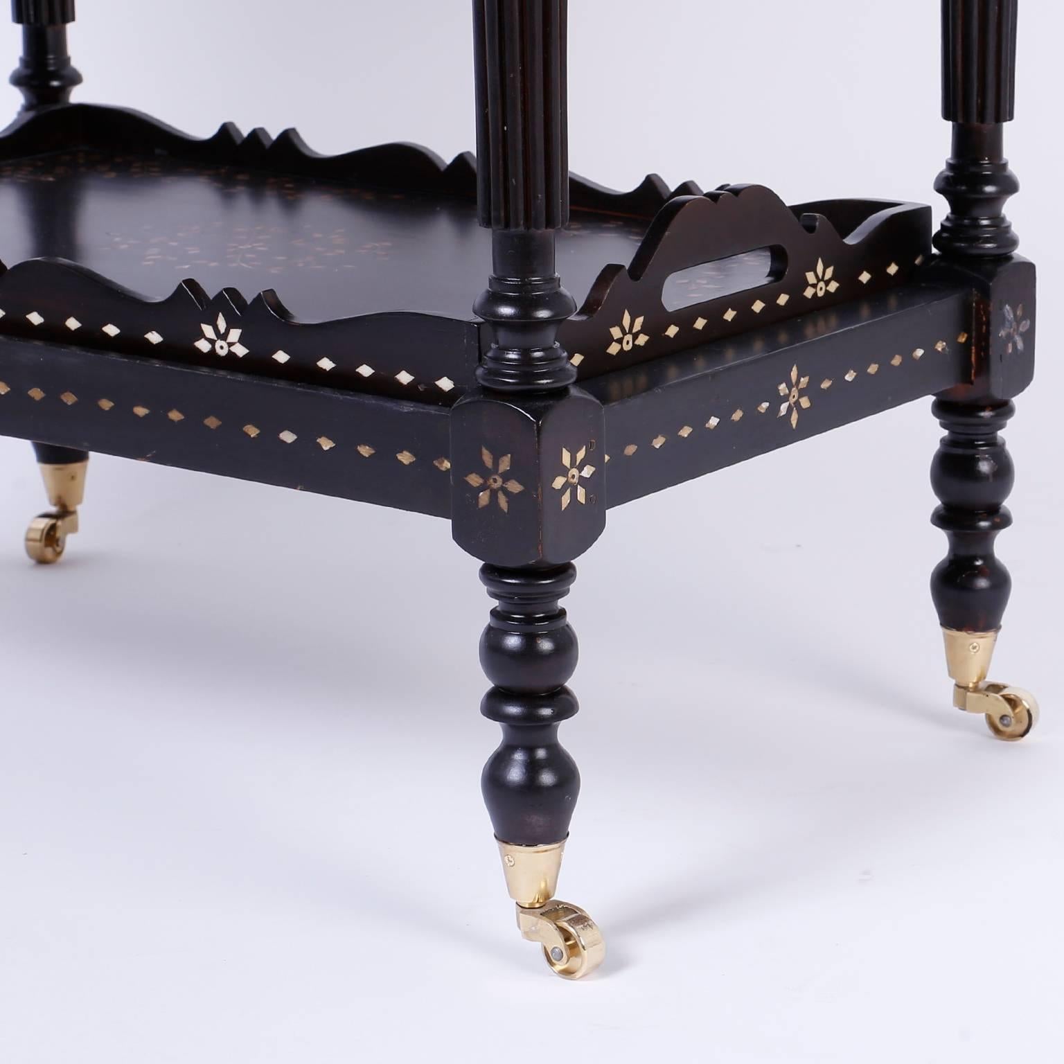 Anglo-Indian Serving or Bar Cart 5