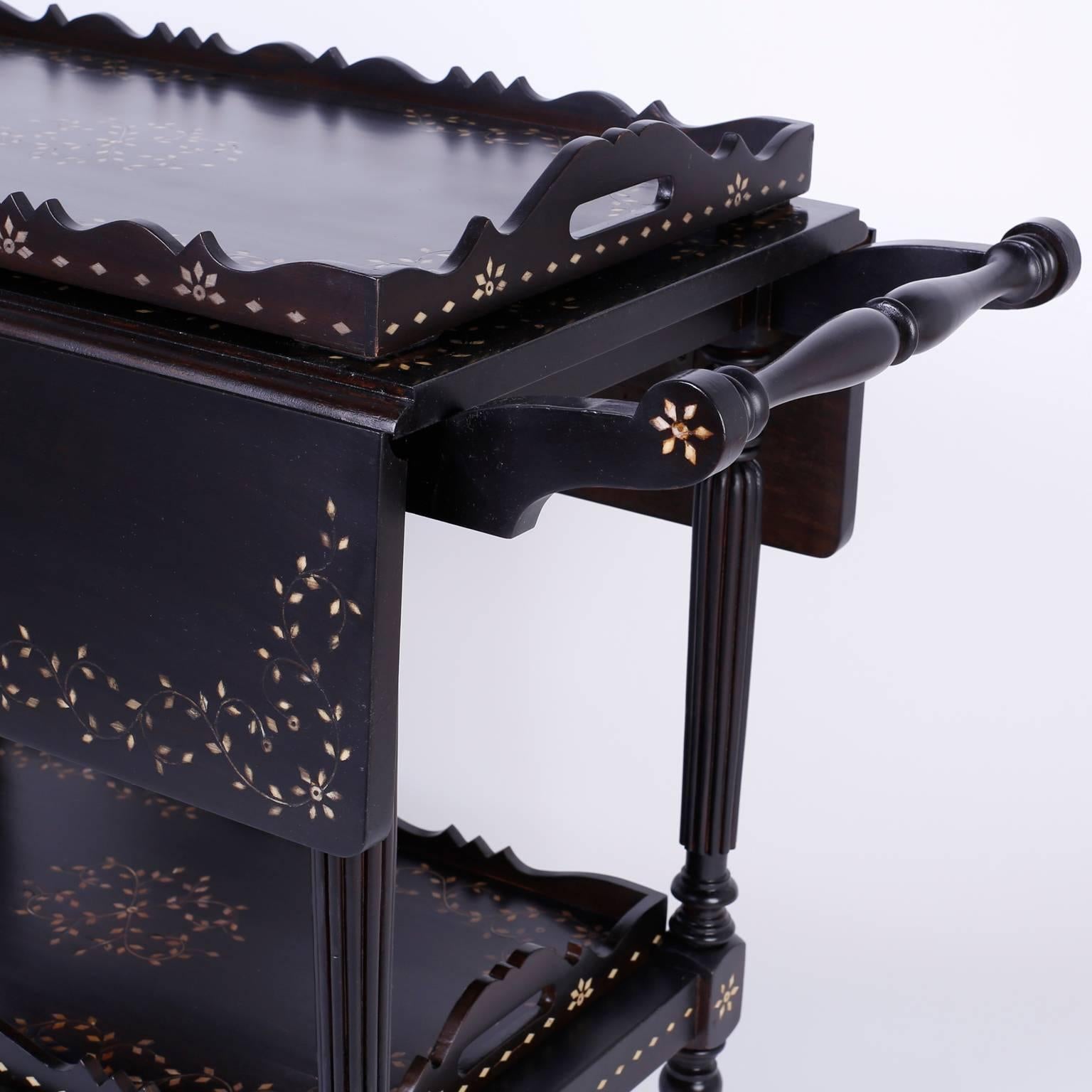 Anglo-Indian Serving or Bar Cart 4