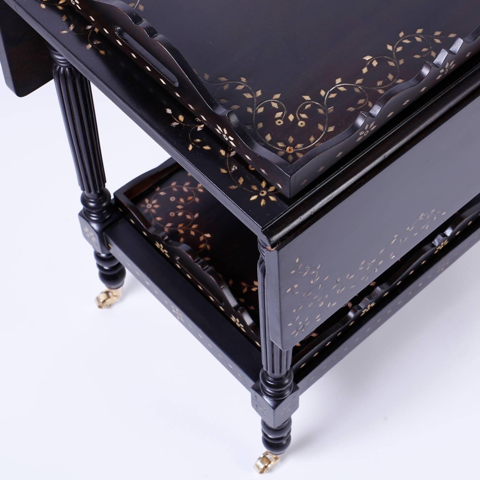 Anglo-Indian Serving or Bar Cart 3