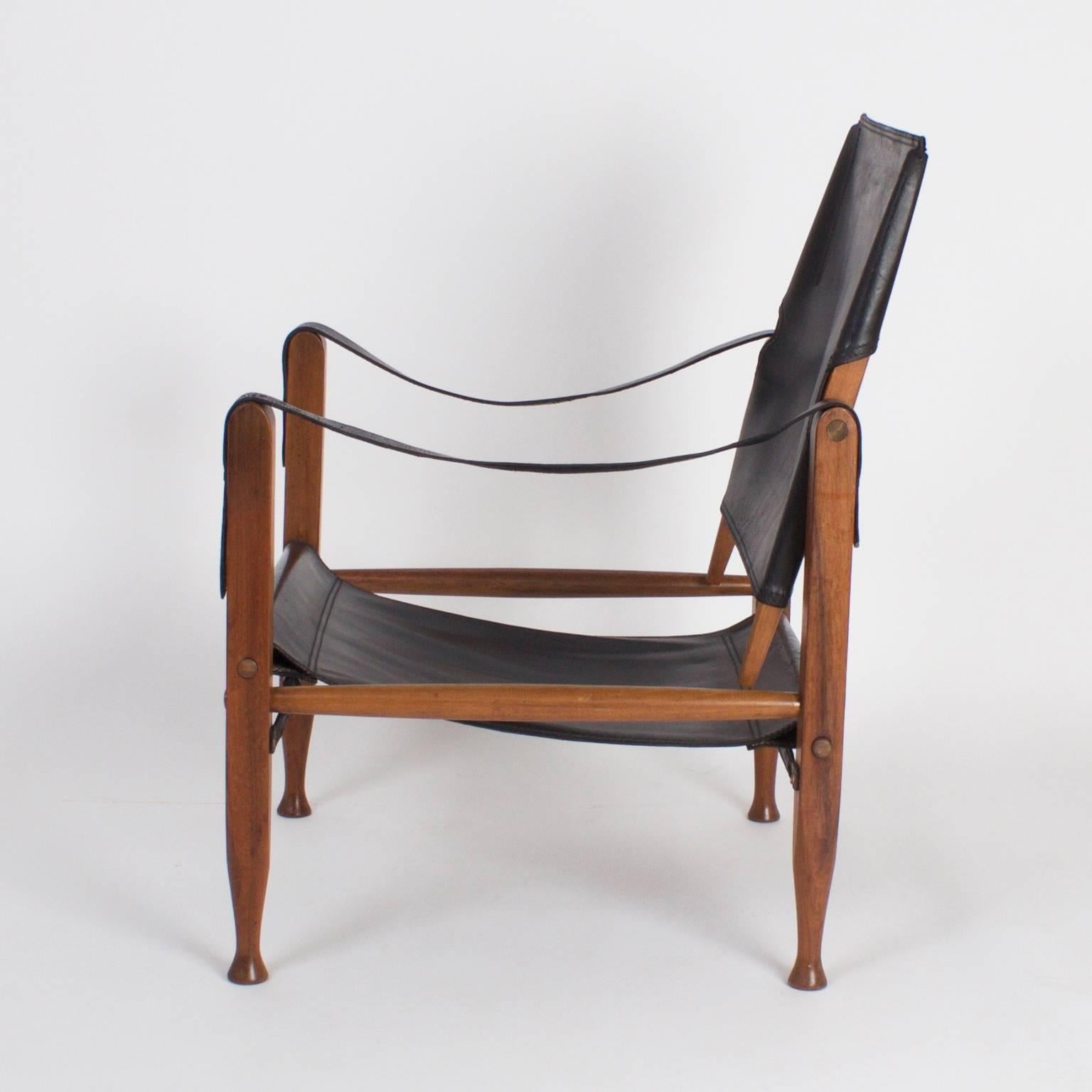 mid century safari chair