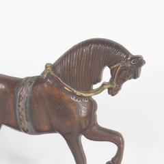 Antique Cast Iron Horse Doorstop