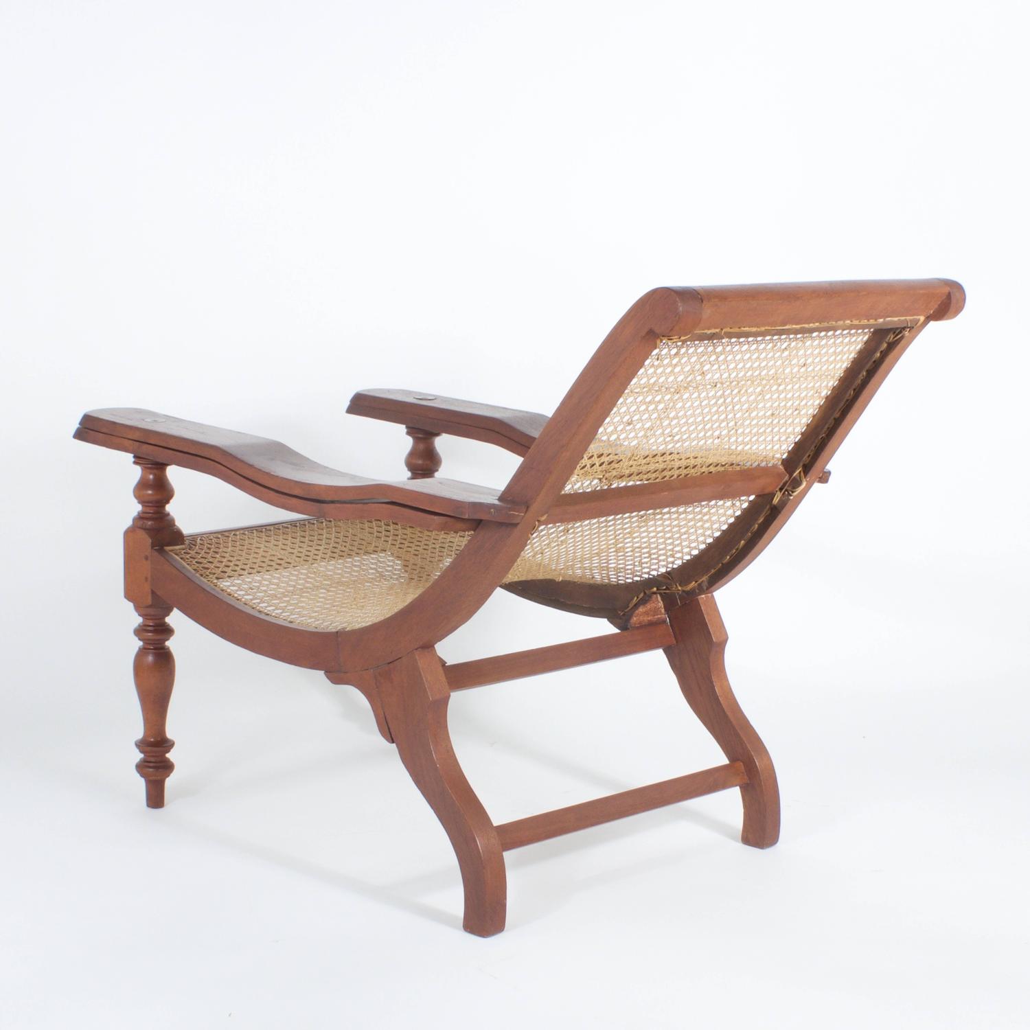 Plantation Cane Chair For Sale at 1stdibs