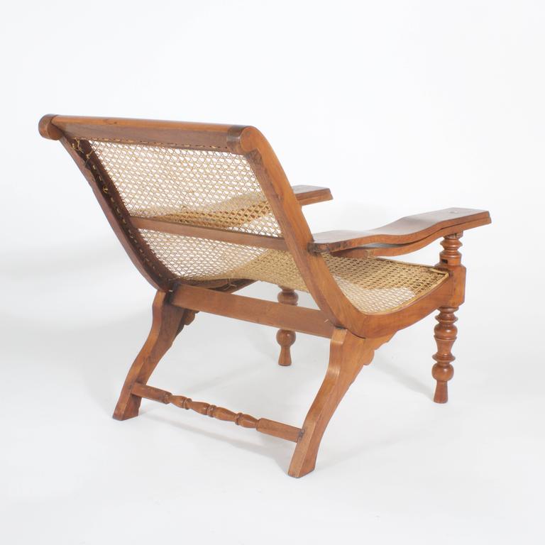 Java Plantation Chair Antique Mahogany Plantation Chair at 1stDibs