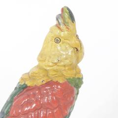 Cast Iron Parrot Doorstop