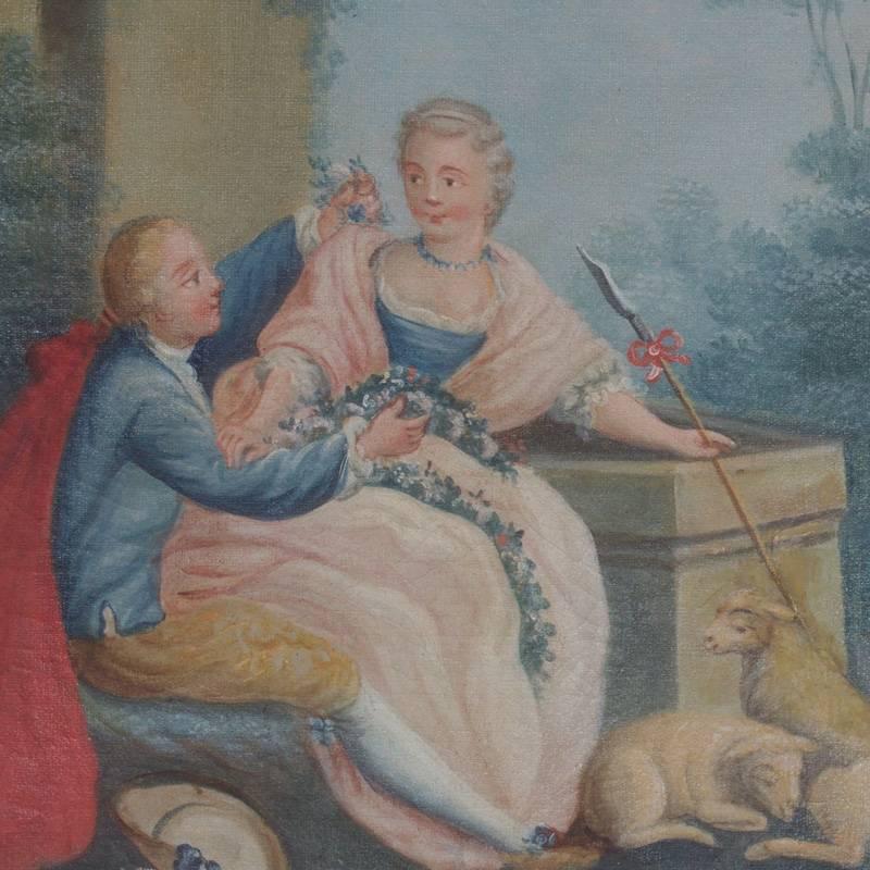 Pinturas románticas italianas del siglo XVIII Romántico en venta