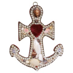 Deux Valentins marins antiques en forme d'ancre, prix individuels