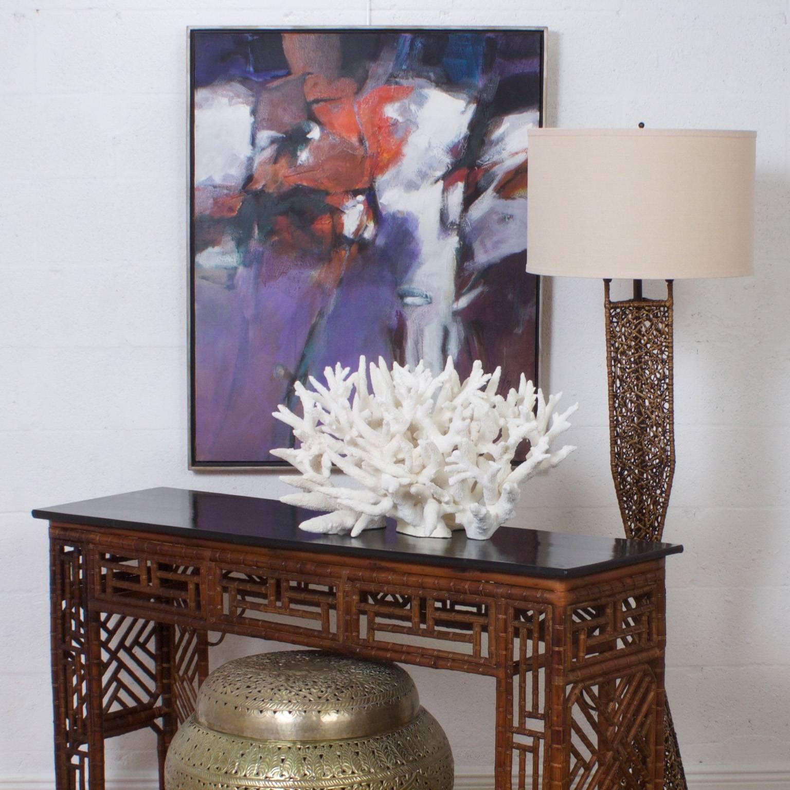 20th Century Modernist Abstract Painting by Ned O Wert