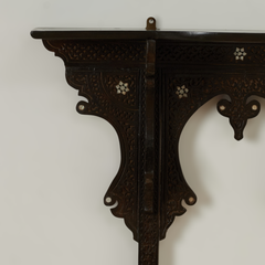 Antique Moroccan Inlaid Wall Bracket or Shelf