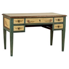 Vintage Italian Painted Desk