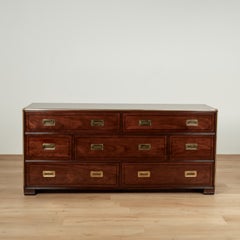 Vintage Campaign Style Chest or Dresser by Baker