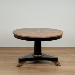 Antique Italian Regency Style Center Table