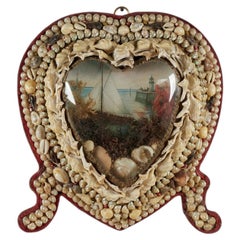 Antique British Colonial Cuore a forma di marinaio A. Valentin