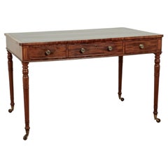 Antique English Georgian Leather top Desk