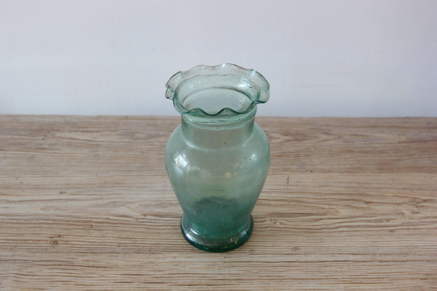 Vintage Mexican Glass Vases For Sale at 1stdibs