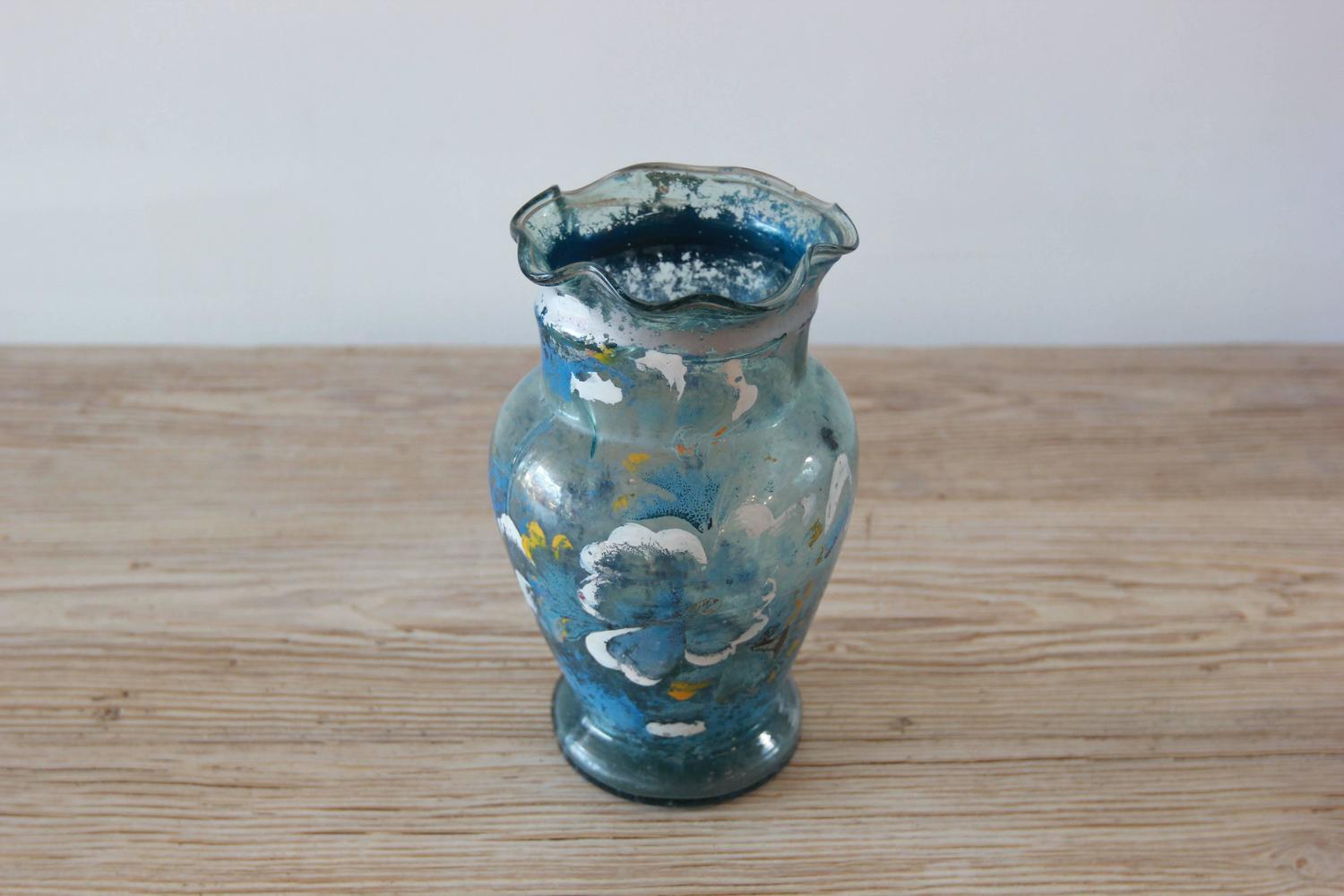 Vintage Mexican Glass Vases For Sale at 1stdibs