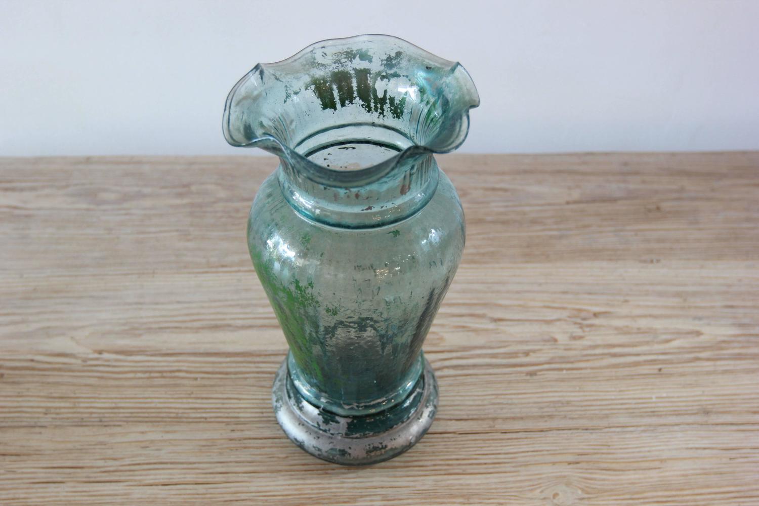 Vintage Mexican Glass Vases For Sale at 1stdibs