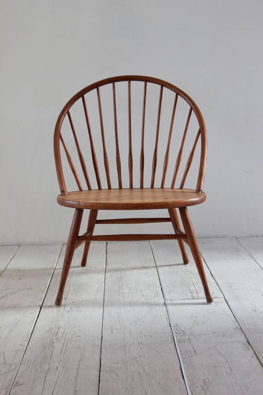 Wooden Spindle Windsor Peacock Chair at 1stDibs wooden peacock chair